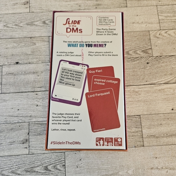 WHAT DO YOU MEME? Slide in The DMS  The Adult Party Game Where The Fun Goes Down - Picture 2 of 2